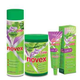 Novex Super Aloe Vera Hair Treatment Recharge Bundle