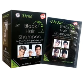 Black Hair Shampoo - 1 stuk 25 ml