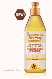 Creme of Nature Pure Honey Hair Food Bananna Cleanser 12oz