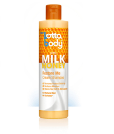 Lottabody Milk & Honey Restore Me Cream Shampoo 300 ml