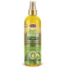 African Pride Olive Miracle Braid Sheen Spray 355 ml