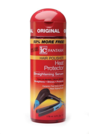 Fantasia IC Hair Polisher Heat Protector Straightening Serum 6oz