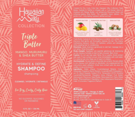 Hawaiian Silky Triple Butter Hydrate & Define Shampoo 354 ml