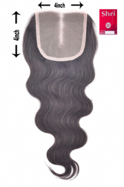 Indian Brazilian Shri Closure - BODY WAVE