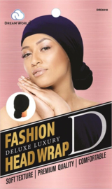 Dream World Fashion Deluxe Luxury Head Wrap Assorted DRE6010