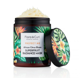 Flora & Curl African Citrus Superfruit Mask 300ml.