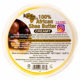 Kuza 100% African Shea Butter Creamy 425gr - YELLOW