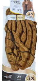 Cherish 3X Spiral Pre Stretched French Curl Braid 22 inch