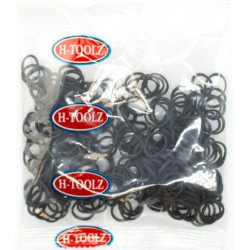 H-Toolz Rubberbands Black 250pcs