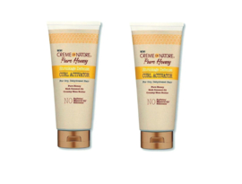 2 X Creme Of Nature Pure Honey Shrinkage Defense Curl Activator 10.5 Oz ( COMBO DEAL )