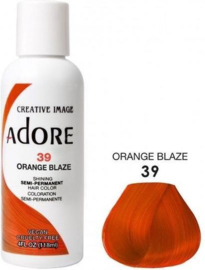 Adore Semi Permanent Hair Color 39 Orange Blaze 118 ml
