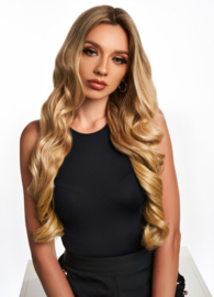 The Feme Collection Clip-in Glam Wavy 8pc