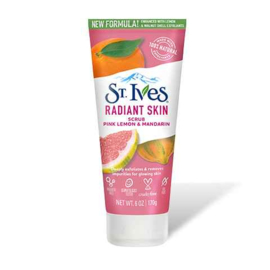 ST. IVES RADIANT SKIN PINK LEMON & MANDARIN ORANGE FACE SCRUB 150 g