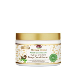 African Pride Moisture Miracle Moisture Miracle Aloe & Coco Deep Conditioner 12oz