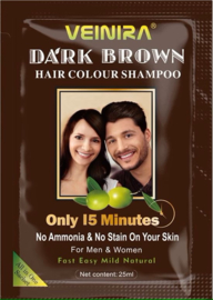 Veinira Dark Brown Hair Shampoo 25ml