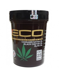 Eco Style Gel Cannabis Sativa Oil, Black Castor Oil & Olive Oil 946 ml