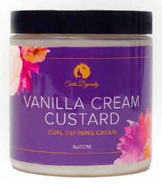 Curls Dynasty Vanilla Cream Custard Curl Defining Cream 8 oz