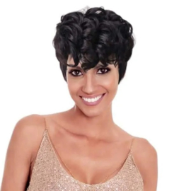 Sleek Virgin Gold Brazilian 100% pure Virgin Hair wig - Guylaine
