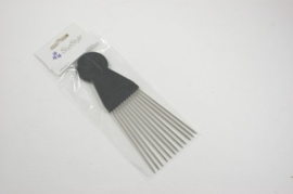 5001 SterStyle Hair Comb Afro Metal Small 