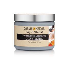 Creme of Nature Clay & Charcoal Pre-Shampoo Detoxifying Clay Mask 326 gr