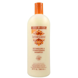 Creme of Nature Sunflower & Coconut Detangling Conditioning Shampoo 32 oz