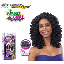 FreeTress Equal Synthetic Hair Lace Front Wig Lace Deep Invisible L Part Bubble Wand