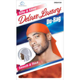 Dream Silky & Shiny Deluxe Luxury Du-Rag Orange DRE007OR