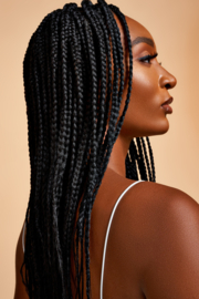 X-Pression Lagos Braid Pre-Stretched 42"- 46" inch