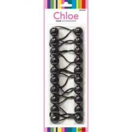 CHLOE PONYTAIL #BR2620BO Black ONLY 10PCS