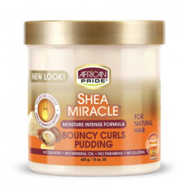 African Pride Shea Miracle Bouncy Curls Pudding 15 oz