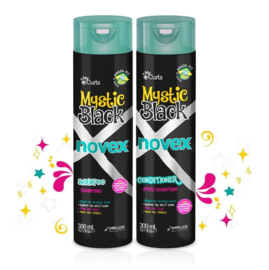 Novex Mystic Black Shampoo and Conditioner Set 300ml
