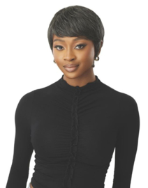 Outre Fab & Fly Grey Glamour Human Hair Wig - Celia