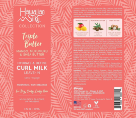 Hawaiian Silky Triple Butter Hydrate & Define Curl Milk Leave-in 237 ml