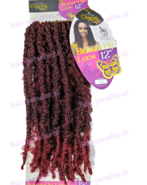 Cherish Bulk Butterfly Locs Pre Looped Crochet Hair 12 inch