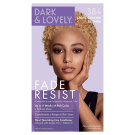 Dark & Lovely Fade Resist Light Golden Blonde Rich Conditioning Color 384