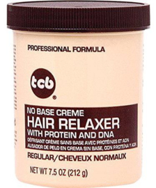 TCB - No Base Creme Hair Relaxer (Regular) 212 Gr