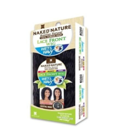 Shake N' Go Naked Nature Brazilian Natural Wet & Wavy 100% Human Hair Lace Front Wig - Crystal Wave