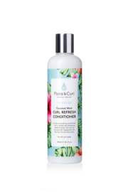 Flora & Curl Coconut Mint Curl Refresh Conditioner 300ml.