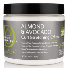 Design Essentials Almond & Avocado Curl Stretching Cream 454 Gr