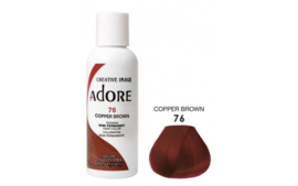 Adore Semi Permanent Hair Color 76  Copper Brown 118 ml