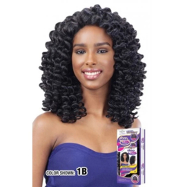 FreeTress Equal Synthetic Hair Lace Front Wig Lace Deep Invisible L Part Bubble Wand