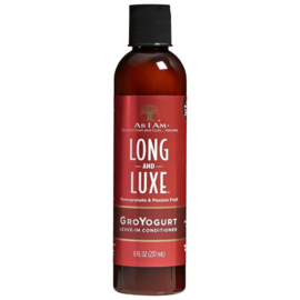 As I Am Long & Luxe GroYogurt Leave in Conditioner 8 oz