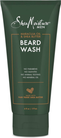 Shea Moisture Men's Maracuja & Shea Butter Beard Wash Clean 6 oz