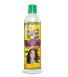 Sof N'free Pretty Olive & Sunflower Comb Easy Conditioner 12oz