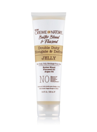 Creme of Nature Butter Blend & Flaxseed Double Duty Elongate & Define Jelly 248ml