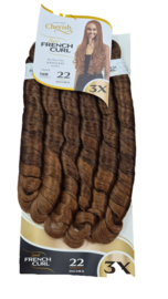 Cherish 3X Spiral Pre Stretched French Curl Braid 22 inch