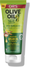 ORS Olive Oil ARGAN Fix-it No-Grease Crème Styler 150ml