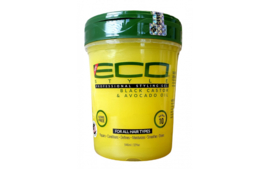 Eco Style Styling Gel Black Castor & Avocado Oil 32oz