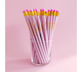 Pretty Pink Pencil Set