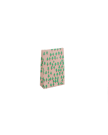 Blokbodemzakjes || Kerstboom 15 x 6 x 24 cm